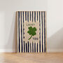 Lucky You Striped Wall Art Print, thumbnail 5 of 8