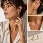 Almost Effortless Diamond Stud Earrings, thumbnail 4 of 5