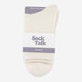 Pure Cashmere Luxury Ankle Socks Ethically Sourced Cream, thumbnail 2 of 3