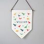 Personalised Dinosaur Banner For Kids, thumbnail 3 of 3