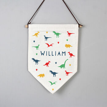 Personalised Dinosaur Banner For Kids, 3 of 3