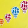 Personalised Hot Air Balloon New Baby Gift Wall Plaque, thumbnail 8 of 12
