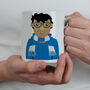 Personalised Football Fan Gift Mug, thumbnail 2 of 11