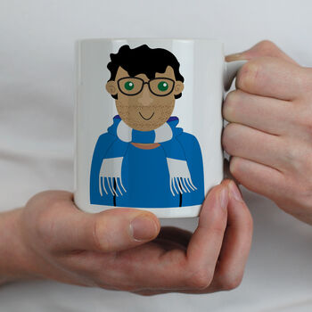 Personalised Football Fan Gift Mug, 2 of 11