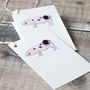 Gift Tags With Pig, Pack Of Six, thumbnail 2 of 2