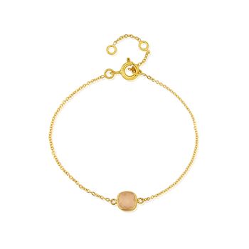 Brooklyn Gemstone And Gold Plated Bracelet, 4 of 9