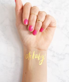 'Oh Baby!' Baby Shower Tattoos, 2 of 2