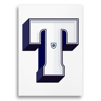 Tottenham, A To Z Football Prints And Posters, 4 of 6