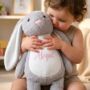 Personalised Grey Bunny Soft Toy, thumbnail 1 of 6