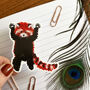 Pack Red Panda Sticker, thumbnail 1 of 3