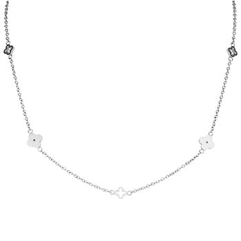 Personalised Silver Clover Necklace – Delicate Charm With Meaningful Elegance, 6 of 11