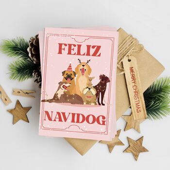 Feliz Navidog, Christmas Card, 4 of 6