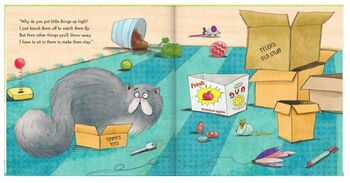 Personalised Children's Book, If My Cat Could Talk, 4 of 10