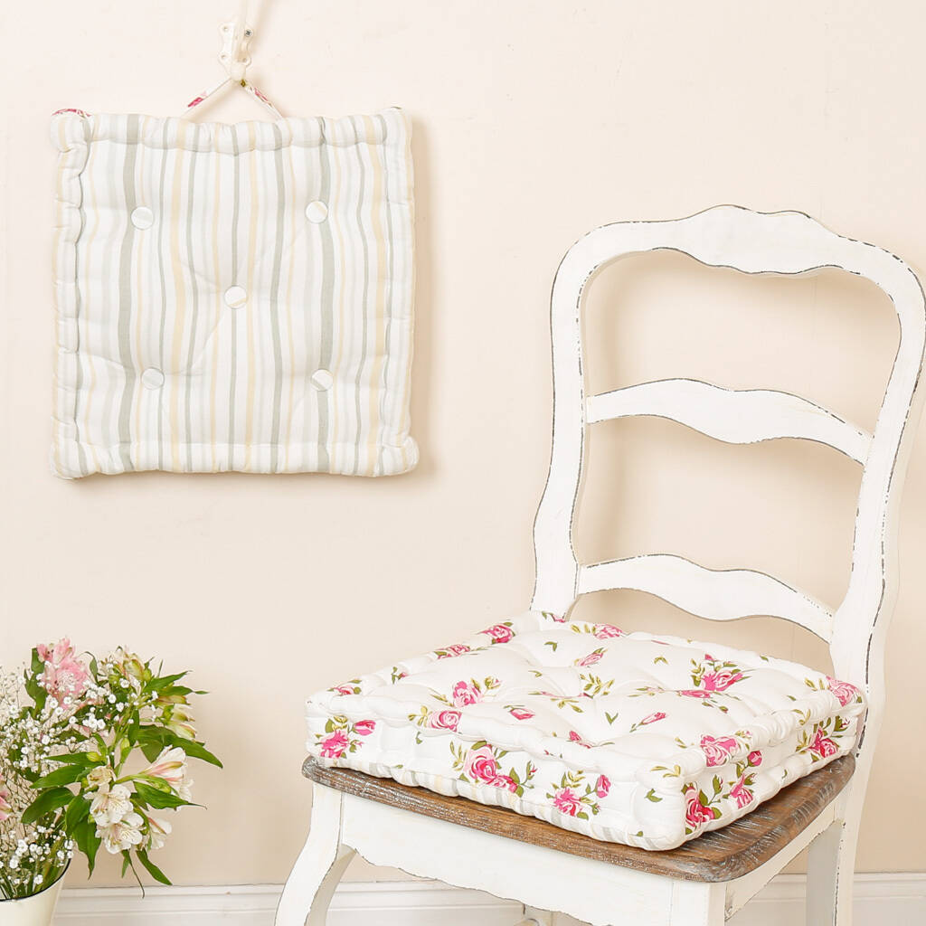 blush seat pad