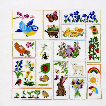 Spring Splendour Hand Embroidery Kit, 5 of 12