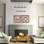 Geometric Metal Wall Art: Modern, Stylish Decor, thumbnail 7 of 11