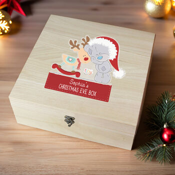 Personalised Colourful Tiny Tatty Teddy Large Wooden Ch, 3 of 5