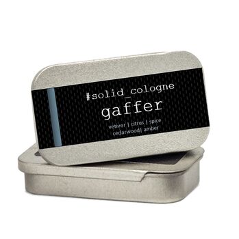 Gaffer Solid Cologne Made In Scotland, 5 of 6