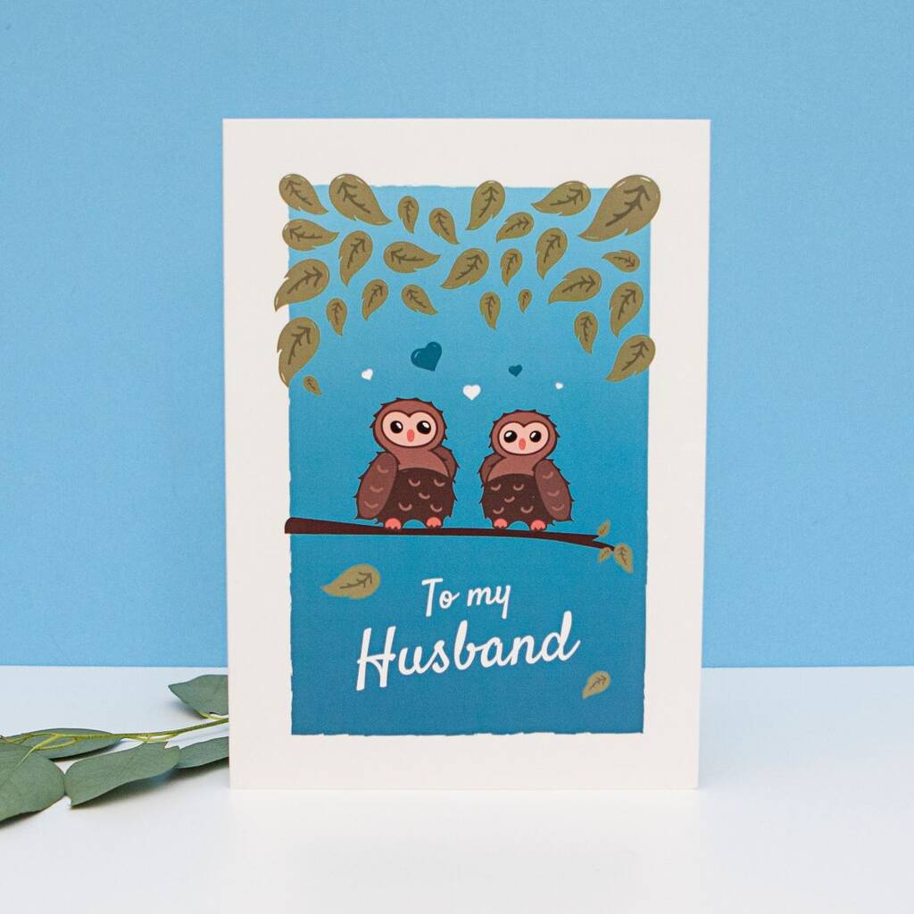 'To My Husband' Valentines Day Card, 1 of 12