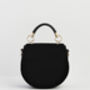 Fox And Owl Embroidered Black Top Handle Saddle Bag, thumbnail 6 of 8