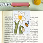 December Magnetic Birth Flower Bookmark Narcissus, thumbnail 2 of 7