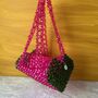 Heart Beaded Duffle Bag, thumbnail 2 of 10