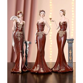 Broadway Belles Collectable Figurine – Hattie Standing, 3 of 5