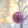 Vibrant Tennis Ball Christmas Bauble, thumbnail 10 of 10