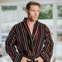 Mens Egyptian Cotton Dressing Gown Mozart, thumbnail 1 of 7