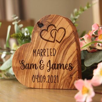Personalised Engraved 5th Anniversary Gift For A Couple, 2 of 7