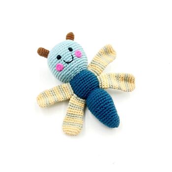 Handmade Dragonfly Blue Fair Trade Toy, 3 of 4