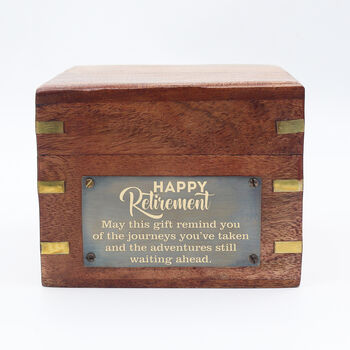 Personalised Royal Gimbal Compass For Retirement Gift, 5 of 9