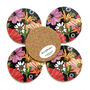 Summer Poppies Bottle Stand And Coaster Set, thumbnail 7 of 9