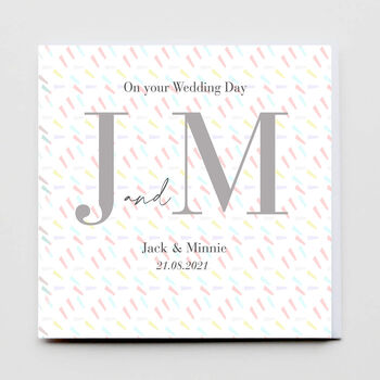 On Your Wedding Day Greeting Card, 3 of 5