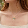 Sunflower Gold Vermeil Necklace, thumbnail 1 of 5