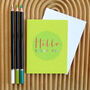Mini Hello Sweet Pea Card, thumbnail 5 of 5