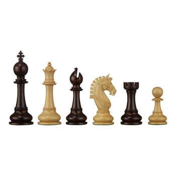 Armoured Staunton Rosewood Chess Set, 4 of 6