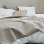 Freya Velvet Cushion Linen, thumbnail 1 of 4