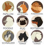 Personalised Fine Art Dog Print 50 Breeds Available, thumbnail 8 of 9