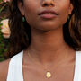 Goddess Of Abundance Gold Vermeil Necklace, thumbnail 1 of 6