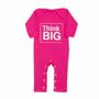 Baby Sleepsuit, Think Big, Cotton Babygrow, Baby Gift, thumbnail 2 of 2