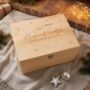 Personalised Couples Christmas Eve Box Five Sizes, thumbnail 1 of 12