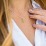 Peridot And Silver Necklace, thumbnail 1 of 3