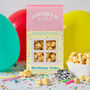 Birthday Cake Gourmet Popcorn Gift Box, thumbnail 1 of 7