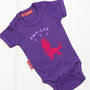 Personalised Roaring Dinosaur Babygrow/Child T Shirt, thumbnail 3 of 12