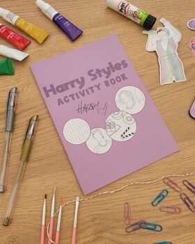 Harry Styles Activity Book, 6 of 6