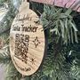 Personalised Santa Tracker Bauble, Hanging Decoration, thumbnail 3 of 4