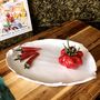 Gifts For Cooks: Ceramic Chillies And Tomato Dish, thumbnail 3 of 6
