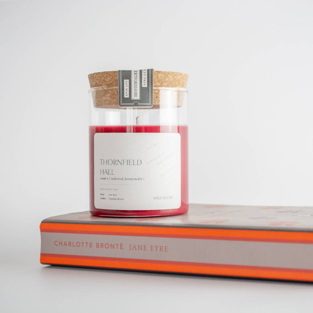 Jane Eyre Book And Candle Gift Set By Wild Books