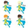 Personalised Superhero Stationery Bundle, thumbnail 4 of 6